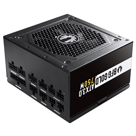 BitFenix zdroj BFG Gold / ATX3.0 / 750W / 120mm fan / 80 Plus Gold / active PFC / modulární