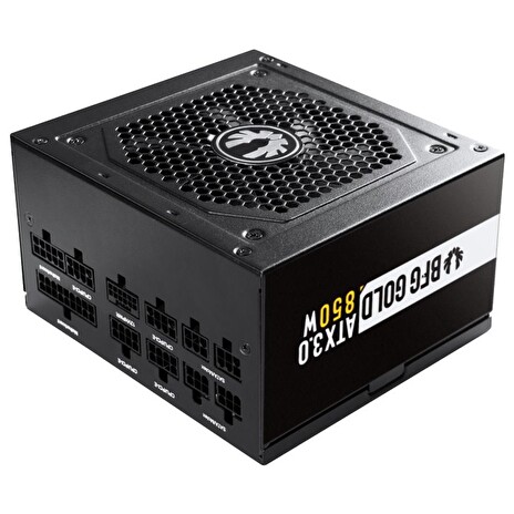 BitFenix zdroj BFG Gold / ATX3.0 / 850W / 120mm fan / 80 Plus Gold / active PFC / modulární