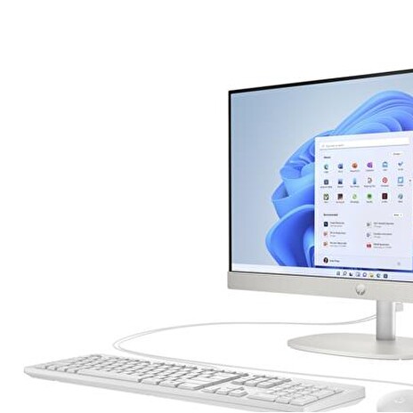 HP 24-cr0003nc AiO, i5-1335U, 23.8 1920x1080/IPS, UMA, 16GB, SSD 1TB, W11H, 2-2-0, White, WiFi+BT