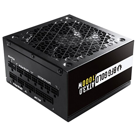 BitFenix zdroj BFG Gold / ATX3.0 / 1000W / 135mm fan / 80 Plus Gold / active PFC / modulární