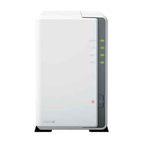SYNOLOGY DS223J Disc Station datové úložiště (pro 2x HDD, cpu Realtek RTD1619B, 1GB DDR4 RAM, NAS)