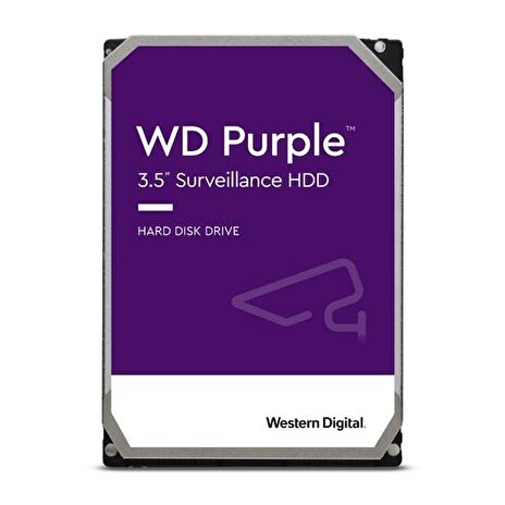 WDC WD11PURZ hdd 1TB SATA3-6Gbps 5400rpm 64MB CMR (řada PURPLE sledovací systémy a kamery) 180MB/s