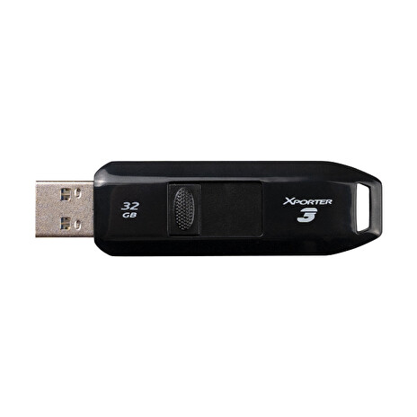 Patriot Xporter 3 Slider/32GB/USB 3.2/USB-A/Černá