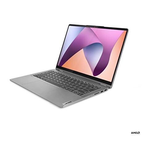Lenovo IdeaPad FLEX 5 Ryzen 3 7330U/8GB/SSD 256GB/14"/IPS/WUXGA/multitouch/lesklý/300nitů/FPR/WIN11Home S-MODE/stříbrná