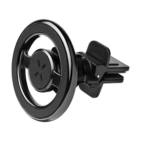 Magnetický držák FIXED MagMount Vent do ventilace s podporou MagSafe, kovový, černý