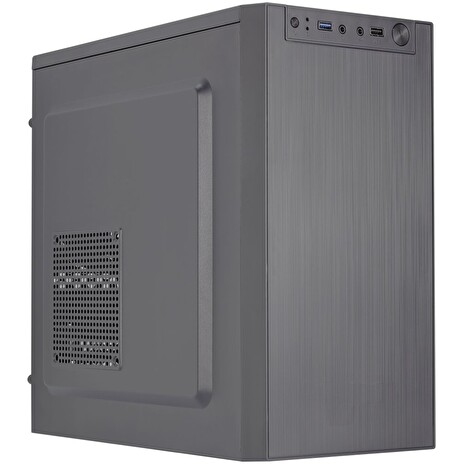 EUROCASE MicroT MC X108 / bez zdroje / 1 x USB 2.0 / 1x USB 3.0 / černá