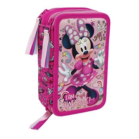 Penál Minnie, naplněný