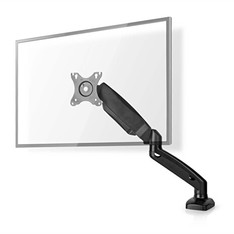 Nedis MMSISGS110BK - Full Motion Stojan Monitoru | Plynová Pružina | 1 Obrazovka | 15 - 32 " | 75x75 / 100x100