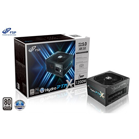 FSP HYDRO PTM X PRO 1200/1200W/ATX 3.0/80PLUS Platinum/Modular/Retail