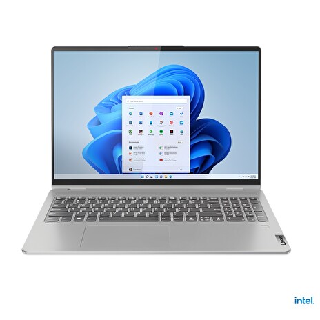 Lenovo IdeaPad 5/Flex 16IAU7/i7-1255U/16"/2560x1600/T/16GB/1TB SSD/Iris Xe/W11H/Gray/2R