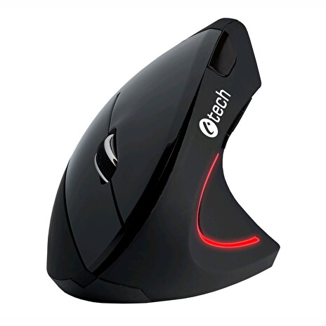 C-TECH myš VEM-09C, vertikální, drátová, 6 tlačítek, 1,5m, USB