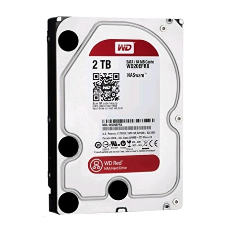 WD RED PLUS NAS WD20EFPX 2TB SATA/600 128MB cache 175 MB/s CMR