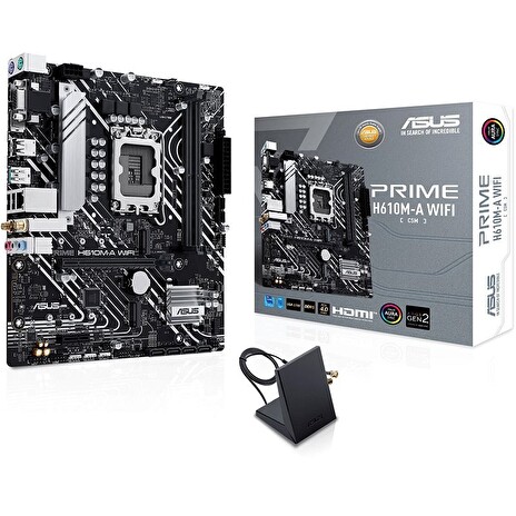 ASUS PRIME H610M-A WIFI soc 1700 H610 DDR5 mATX M.2 HDMI D-Sub DP