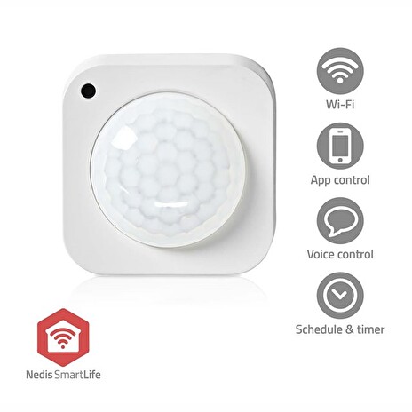 Nedis ZBSM20WT - SmartLife pohybový senzor| Zigbee 3.0 | Napájení z baterie a z USB | Rozsah detektoru: 7 m | Bílá