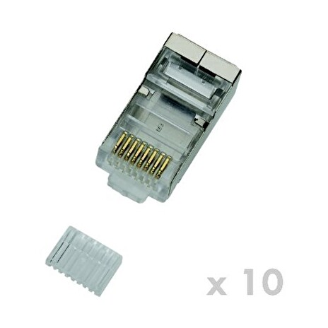 DATACOM Plug STP CAT6 8p8c- RJ45 drát (10ks)