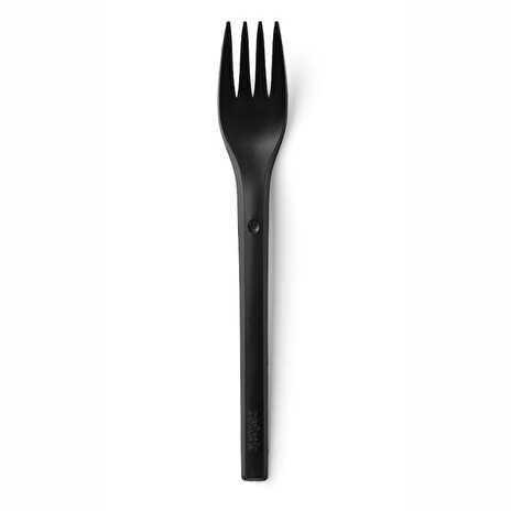 REFORK - Vidlička z přírodního materiálu, black, 1000ks