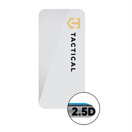 Tactical Glass Shield 2.5D sklo pro Apple iPhone 15 Pro Max Clear