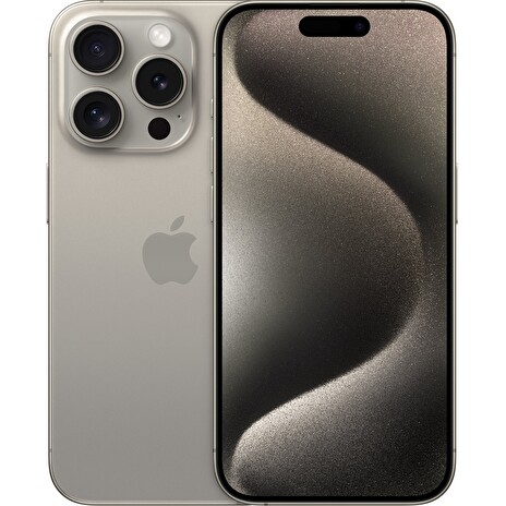 Mobilní telefon Apple iPhone 15 Pro 512GB přírodní titan
