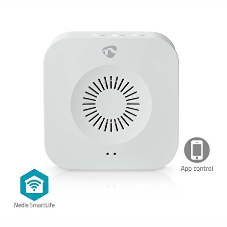 Nedis WIFICDPC20WT - SmartLife Zvonek| Napájení z baterie | 4 Zvuky | 4.5 V DC / 5 V DC | Nastavitelná hlasitost | Bílá