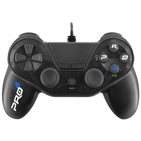 SUBSONIC by SUPERDRIVE herní ovladač PRO4 WIRED BLACK/ PS4/ PS3/ PC
