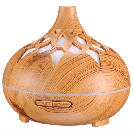 Aroma difuzér Sixtol Palm světlé dřevo 500 ml
