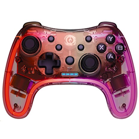 CANYON Bezdrátový gamepad GPW-04 RGB 5v1 (PS3, PS4, XBOX, Android TV, PC)