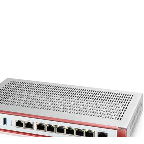 Zyxel USG FLEX 200H Series, User-definable ports with 2*2.5G & 6*1G, 1*USB with 1 YR Security bundle