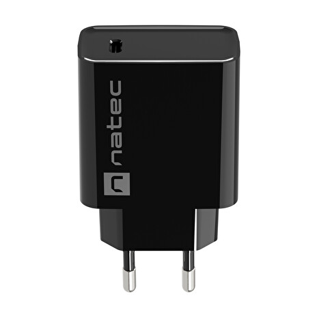 Universální nabíječka Natec RIBERA 20W 1X USB-C, černá