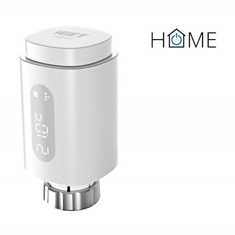 iGET HOME TS10 Thermostat Radiator Valve - termostatická hlavice Zigbee 3.0, LED displej, různé módy