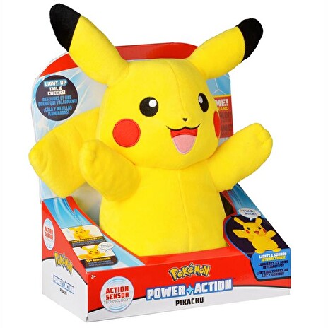 Hračka Orbico Pokémon Power Action Pikachu - interaktivní plyš