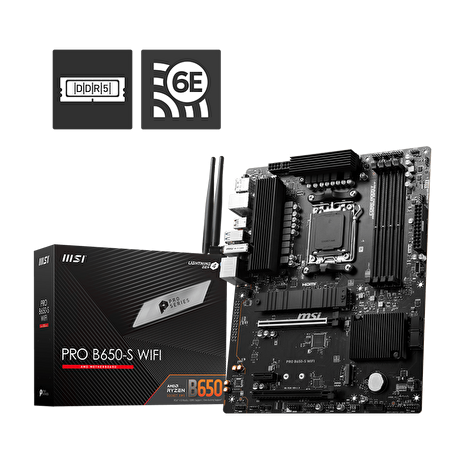MSI PRO B650-S WIFI/AM5/ATX