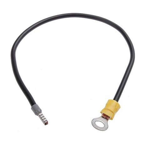 Kabel pro připojení baterie, 50cm, 10mm2, očko M8 - dutinka