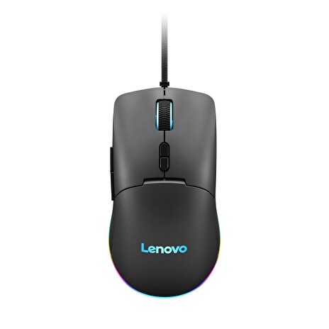 Lenovo M210 RGB/Herní/Optická/Pro praváky/8 000 DPI/Drátová USB/Černá