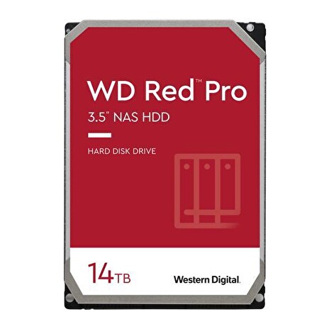 WD Red Pro/14TB/HDD/3.5"/SATA/7200 RPM/5R