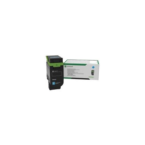 Lexmark toner 75M2XC0 / azurová / 11 700 stran / Vratný program