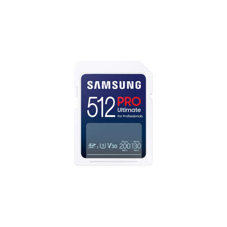 SAMSUNG PRO Ultimate SDXC 512GB / CL10 USH-I U3 / V30