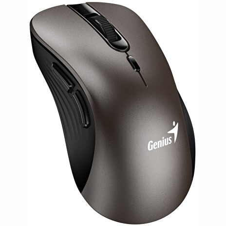 GENIUS Ergo 8100S Champagne Titanium/ 1600 dpi/ bezdrátová/ 6tlačítek/ tichá/ titanová