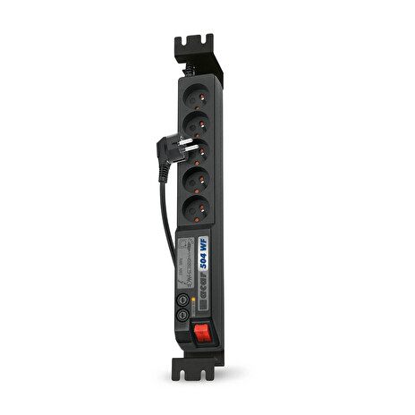 Acar Přepěťová ochrana 504WF Rack 19" 3m, černá