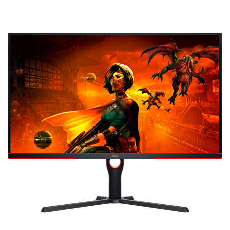 AOC U32G3X/BK 31.5"W IPS LED 3840x2160 80 000 000:1 1ms 400cd 2xHDMI 2xDP 144Hz repro