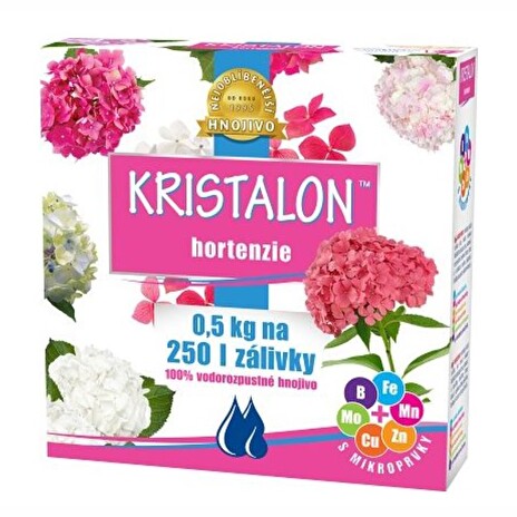 Hnojivo Agro Kristalon Hortenzie 0.5 kg