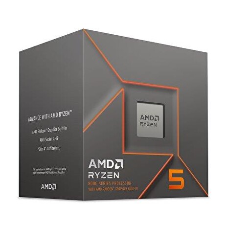AMD Ryzen 5 8500G / LGA AM5 / max. 5,0GHz / 6C/12T / 22MB / 65W TDP / Radeon 740M / BOX vč. chladiče Wraith Stealth