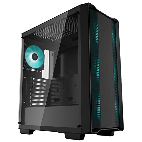 DEEPCOOL skříň CC560 V2 / ATX / 4x120 mm fan / USB 3.0 / USB 2.0 / černá