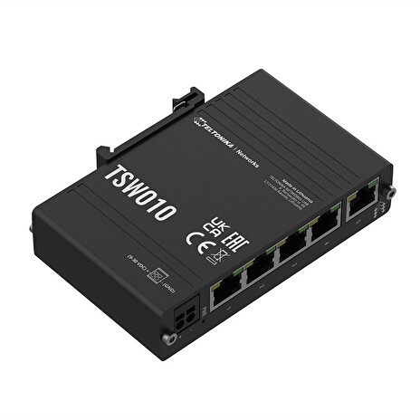 Teltonika Unmanaged Switch 5, 10/100 - TSW010