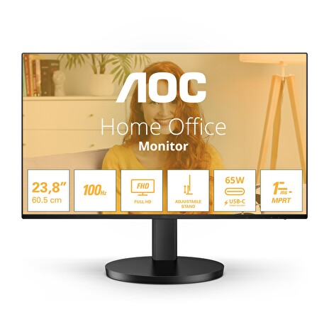 AOC/27B3CF2/27"/IPS/FHD/100Hz/1ms/Black/3R