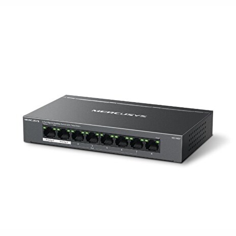 Switch TP-Link Mercusys MS108GP 1x GLAN, 7x GLAN s PoE+, 65W
