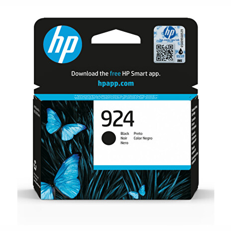 HP 924 ink. náplň černá, 4K0U6NE