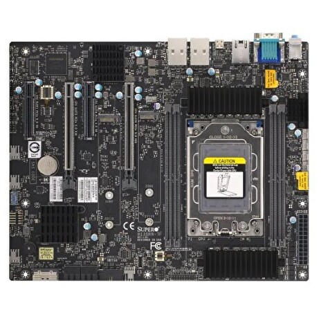 SUPERMICRO MB 1xTR5 (LGA-4844), 4x DDR5, 4x SATA, 2x M.2, PCIe 5.0 (2 x16, 1 x4), 1Gb