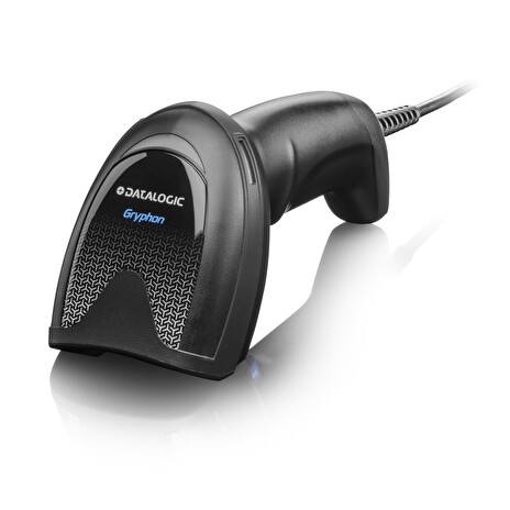 Čtečka Datalogic GD4590 Gryphon 2D, HD, černý, USB, stojánek