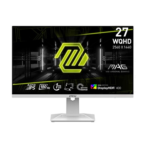 MSI MAG/274QRFW/27"/IPS/QHD/180Hz/1ms/White/3R