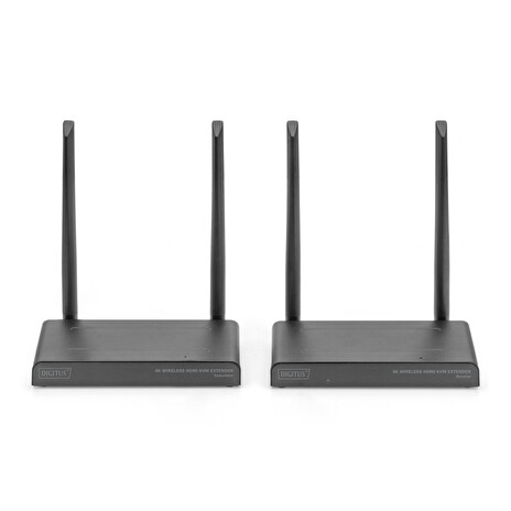 DIGITUS DS-55328 4K Wireless HDMI KVM Extender Set, 150 m